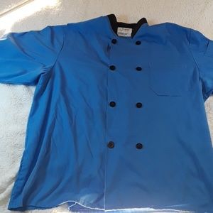 Happy Chef short Sleeve Coat Sz. XL